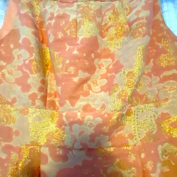 Pink and gold day dress - Picture 4 of 4